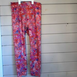 Anthropologie Daily Practice Women’s Pink Multicolored Leggings